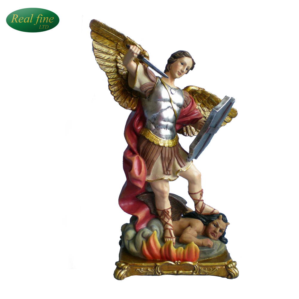 New Design Hot Sale Resin Archangel Statue For Decoration