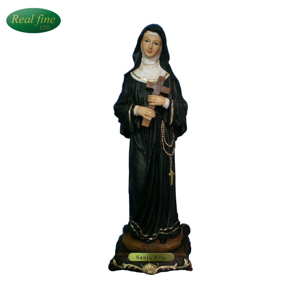 Resin Holy Catholic Religious Nun Figurine Statue