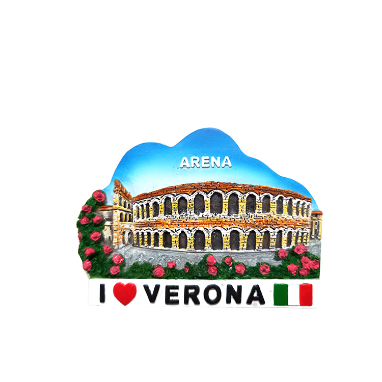 Verona Italy 3D Resin Handmade Craft Tourist Travel City Souvenir Collection